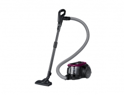 Aspirator cu container Samsung VC18M2110SP/UK, 1800 W, 87 dB, Negru/bordo thumbnav 2