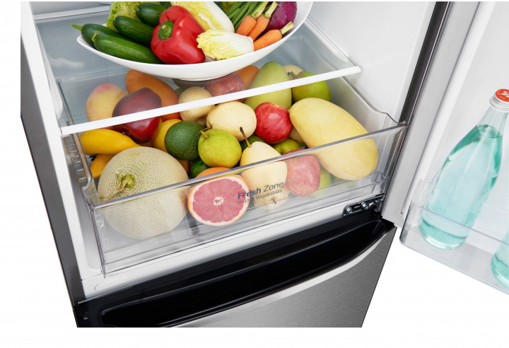 Frigider cu doua usi LG GA-B379SLUL / 261 l / 173.7 cm / A+ / Gri photo 13