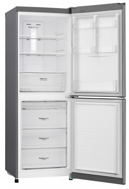 Frigider cu doua usi LG GA-B379SLUL / 261 l / 173.7 cm / A+ / Gri photo 9