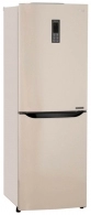 Холодильник с нижней морозильной камерой LG GA-B379SYUL, 261 л, 173.7 см, A+, Бежевый