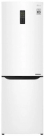 Холодильник с нижней морозильной камерой LG GA-B419SQUL, 302 л, 190.7 см, A+, Белый