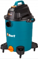 Пылесос строительный Bort BSS1530Premium, 1500 Вт, 78 дБ, Синий thumbnav 1