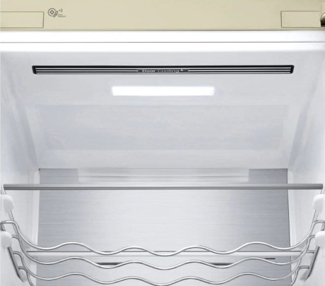 Frigider cu doua usi LG GAB509CEUM / 384 l / 203 cm / A++ / Bej photo 7