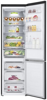 Frigider cu doua usi LG GAB509SBUM / 384 l / 203 cm / A++  photo 3