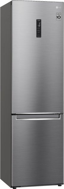 Frigider cu doua usi LG GWB509SMUM / 384 l / 203 cm / F / Gri photo 4