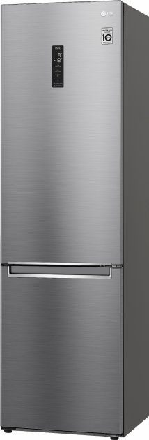 Frigider cu doua usi LG GWB509SMUM / 384 l / 203 cm / F / Gri photo 5