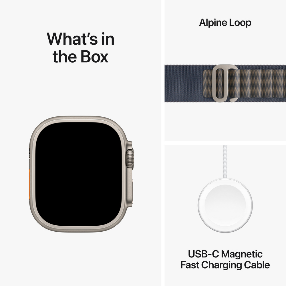 Smart watch Apple Watch Ultra 2 49mm Titanium 1.92 photo 9