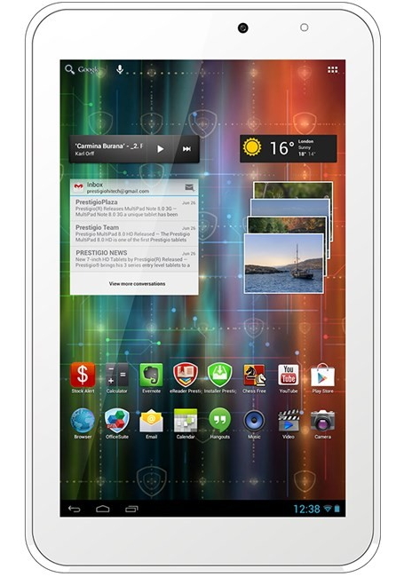 Tableta PC Prestigio  inch / / 1 / GB / Alb photo 1