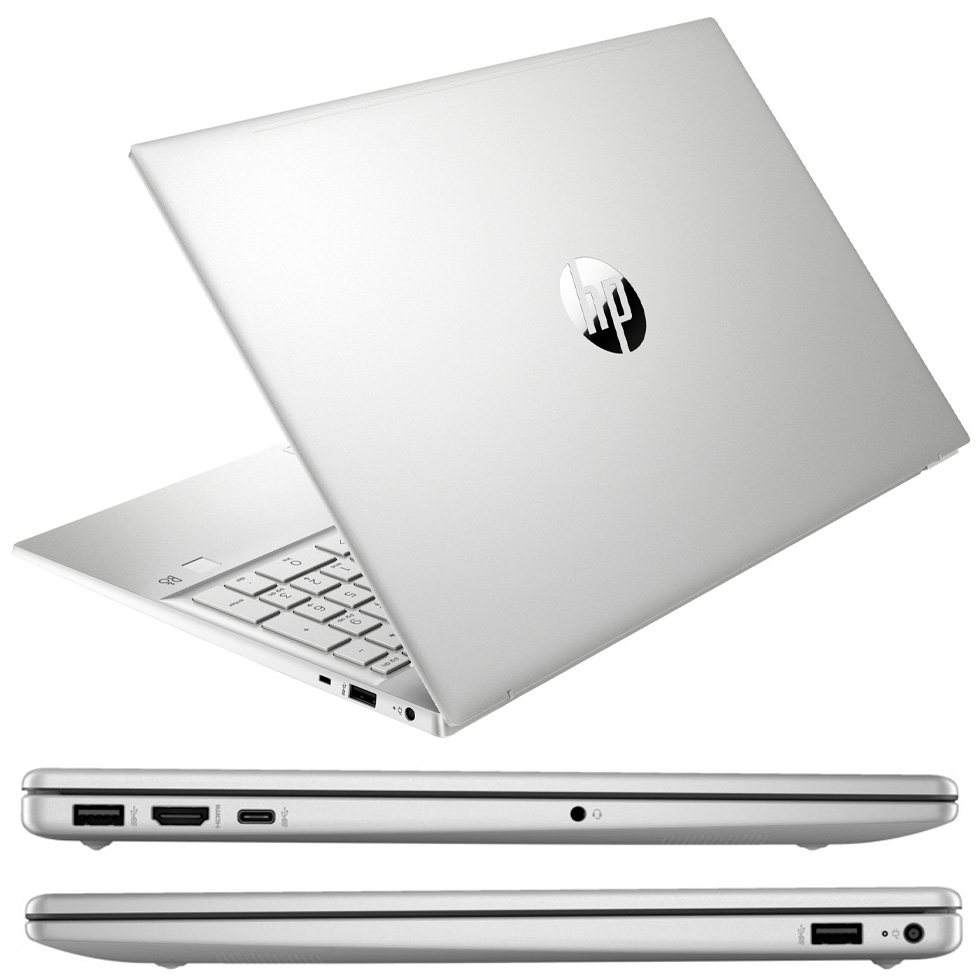 Laptop HP Personal 9P0D5EAUUQ 15.6” / 16 GB / 1024 GB / Ryzen 5 / Radeon Graphics / Natural Silver photo 4
