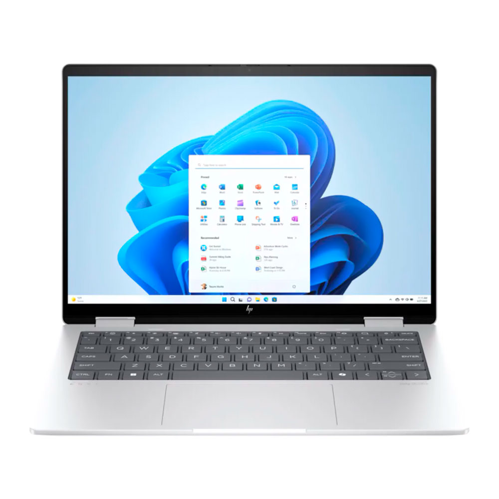 Laptop HP Ultrabook Envy A9DS2EAUUQ 14” / 16 GB / 512 GB / Ryzen 5 / Radeon 760M / Argintiu photo 1