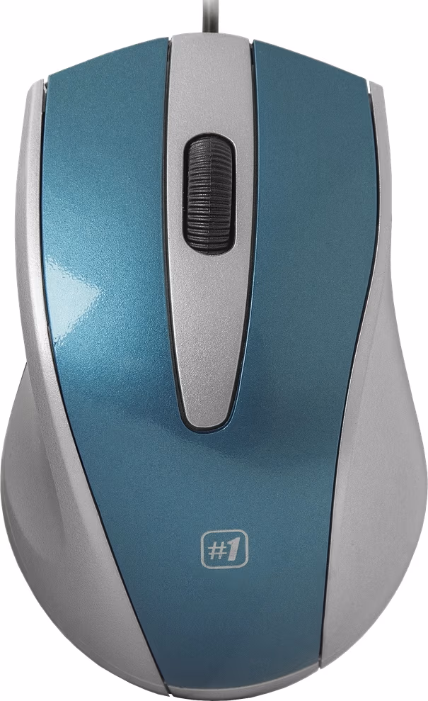Проводная мышь Defender MM-920 blue-sur