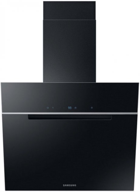 Вытяжка Samsung NK24M7070VBUR / Наклонная / До 18 кв.м / Черный photo 1