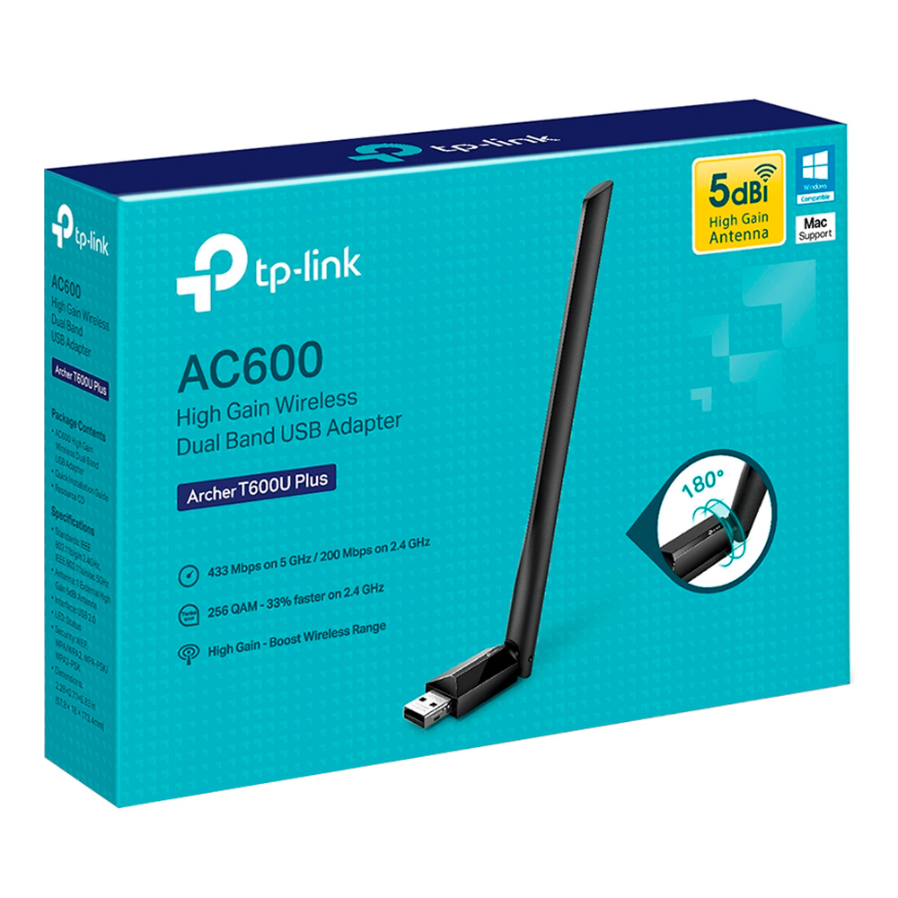 Adaptor Wi-Fi TP-Link Archer T600U Plus photo 4