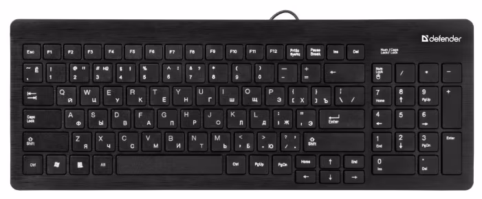 Tastatura cu fir Defender Dominanta XM-510 B 