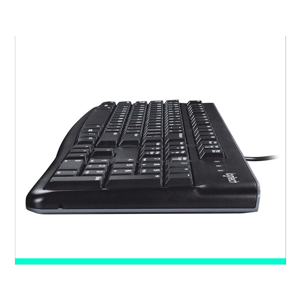 Клавиатура проводная Logitech K 120 US / Мембранная photo 3