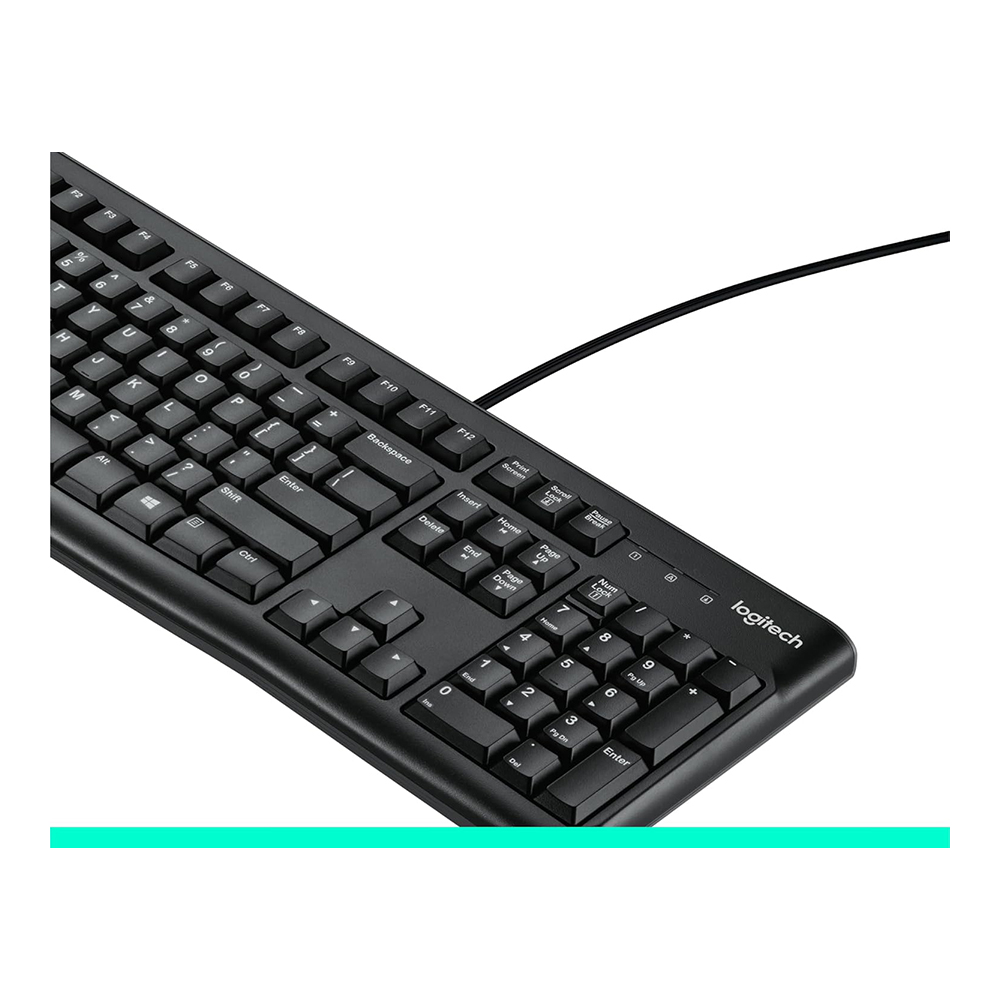 Клавиатура проводная Logitech K 120 US / Мембранная photo 4