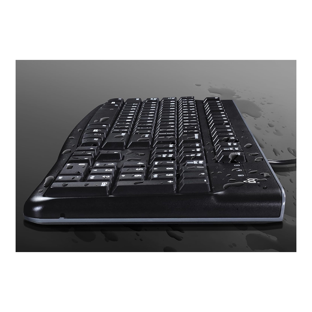 Клавиатура проводная Logitech K 120 US / Мембранная photo 6