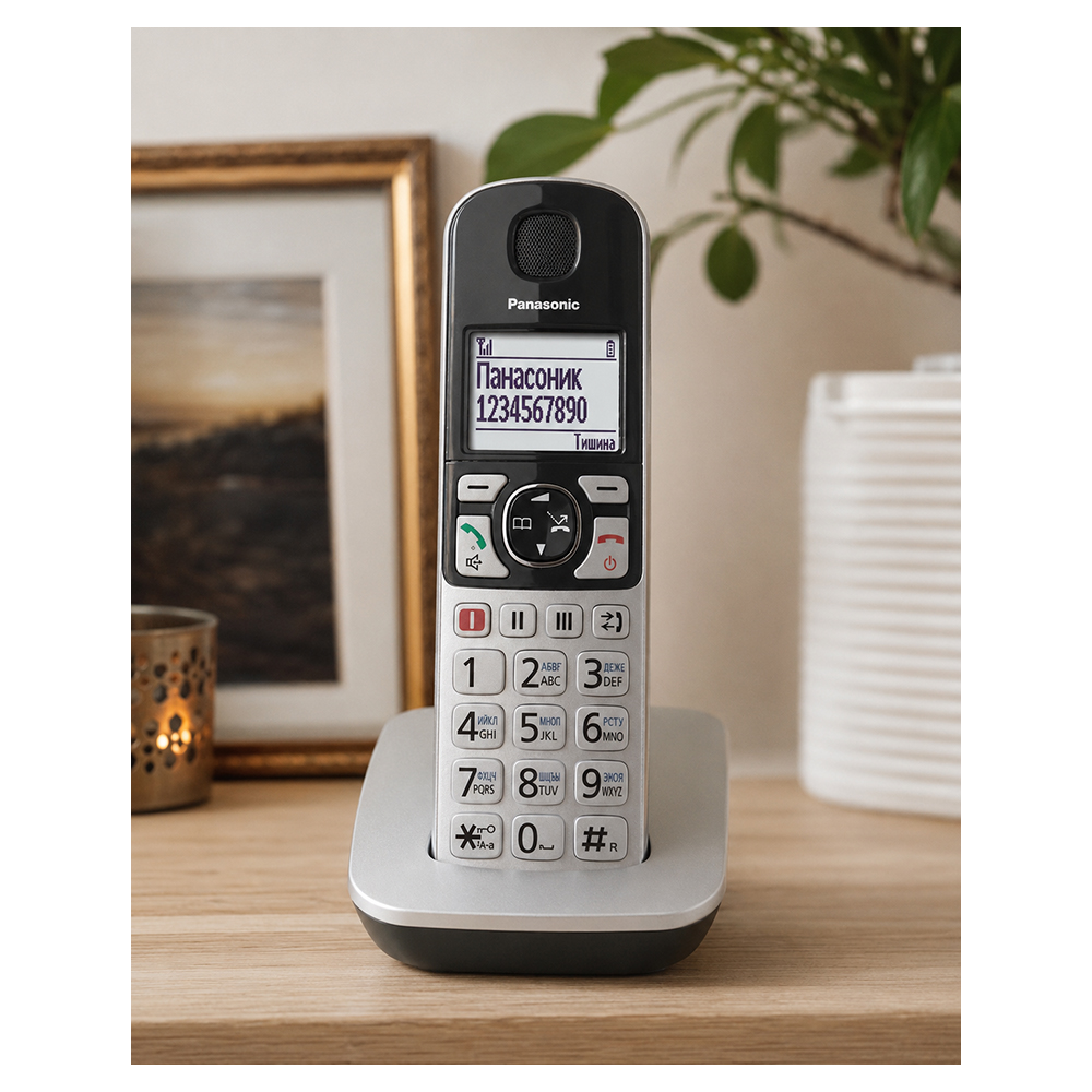 Радиотелефон Panasonic KX-TGE510RUS photo 5