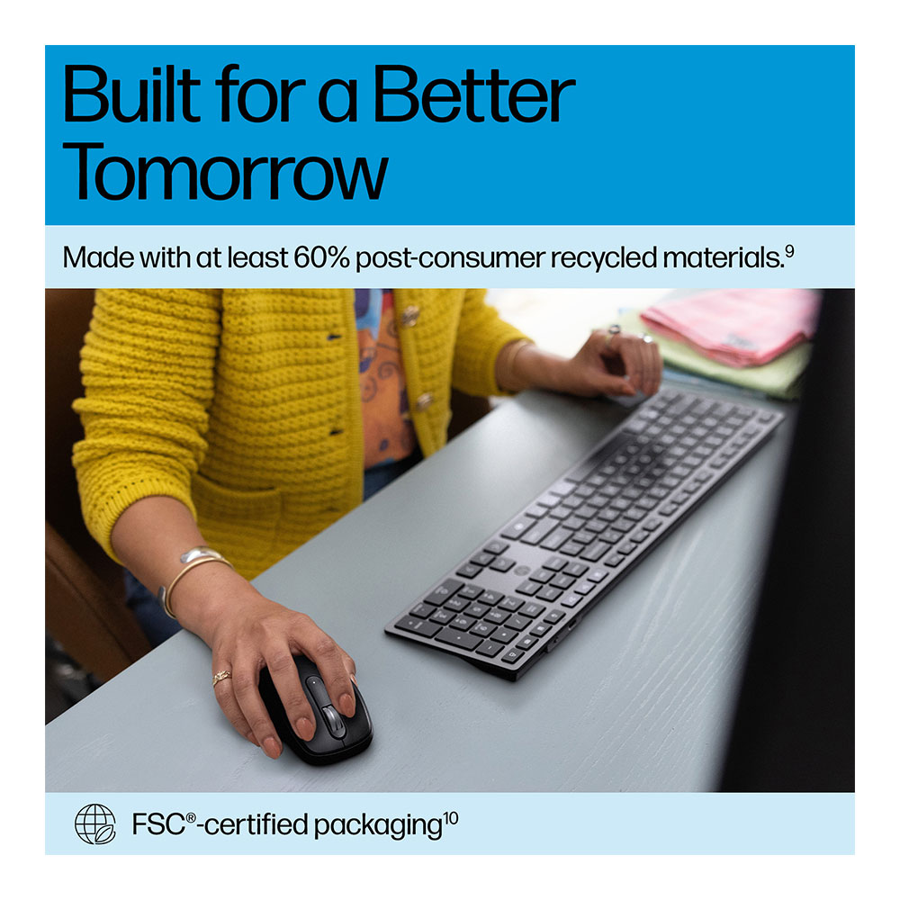 Tastatura + mouse fara fir HP 725 Multi-Device 9T5B0UT photo 12