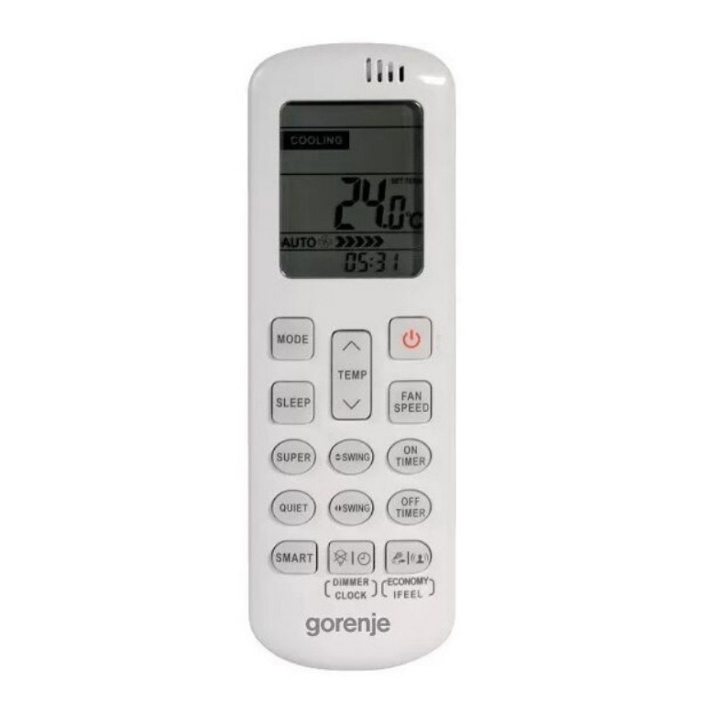 Кондиционер Gorenje REA26INOUT 9000 BTU / 25 м2 / Инверторный / Wi-Fi R410а / A++ photo 4