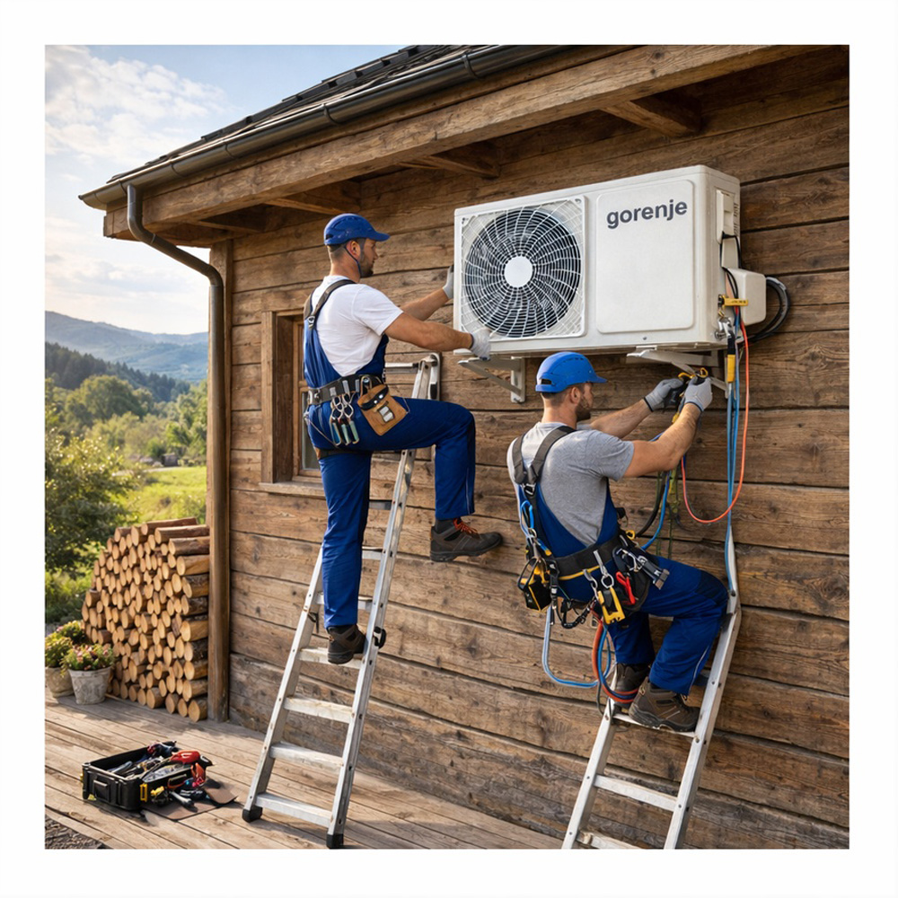 Кондиционер Gorenje REA26INOUT 9000 BTU / 25 м2 / Инверторный / Wi-Fi R410а / A++ photo 7