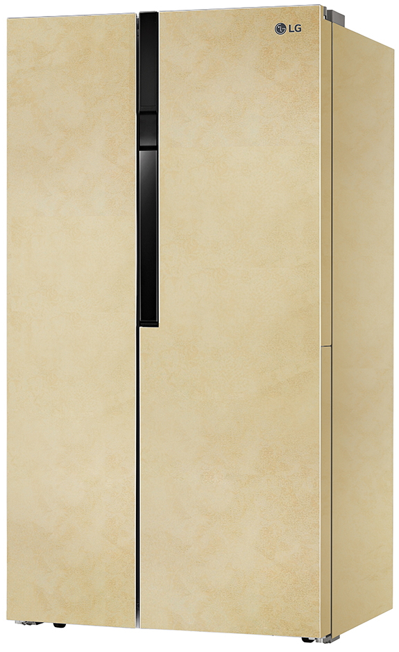 Frigider Side-by-Side LG GC-B247JEUV / 613 l / 179 cm / A+ / Bej photo 3