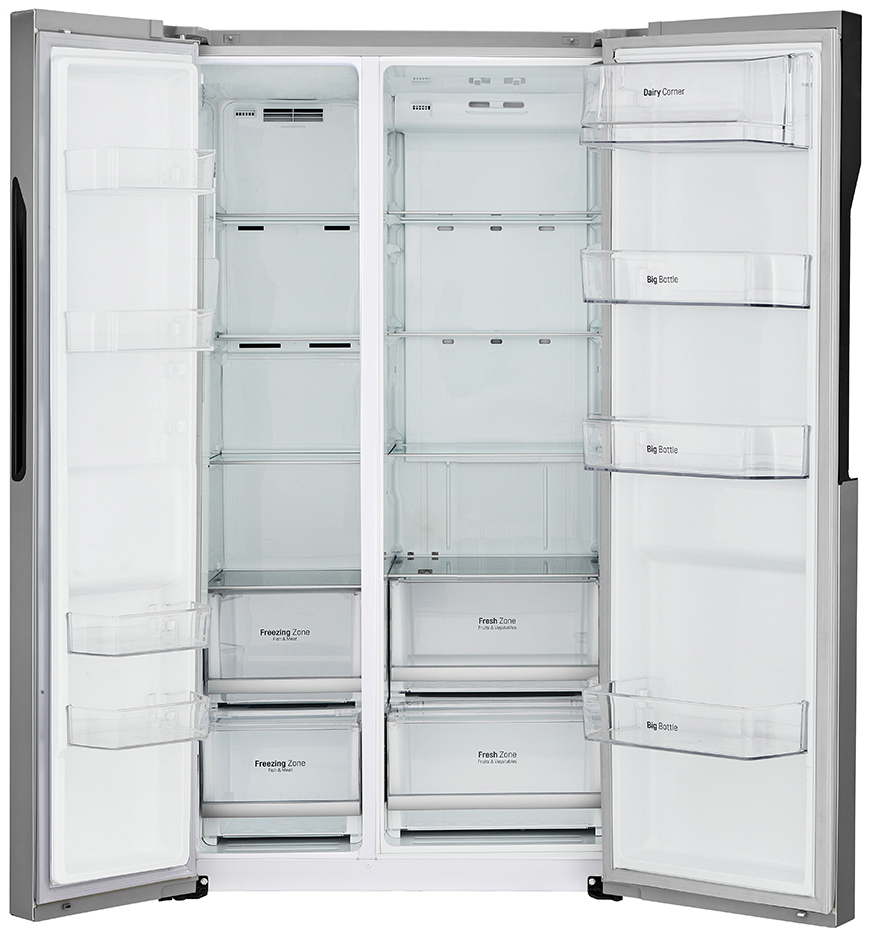 Frigider Side-by-Side LG GC-B247JMUV / 613 l / 179 cm / A+ / Gri photo 2