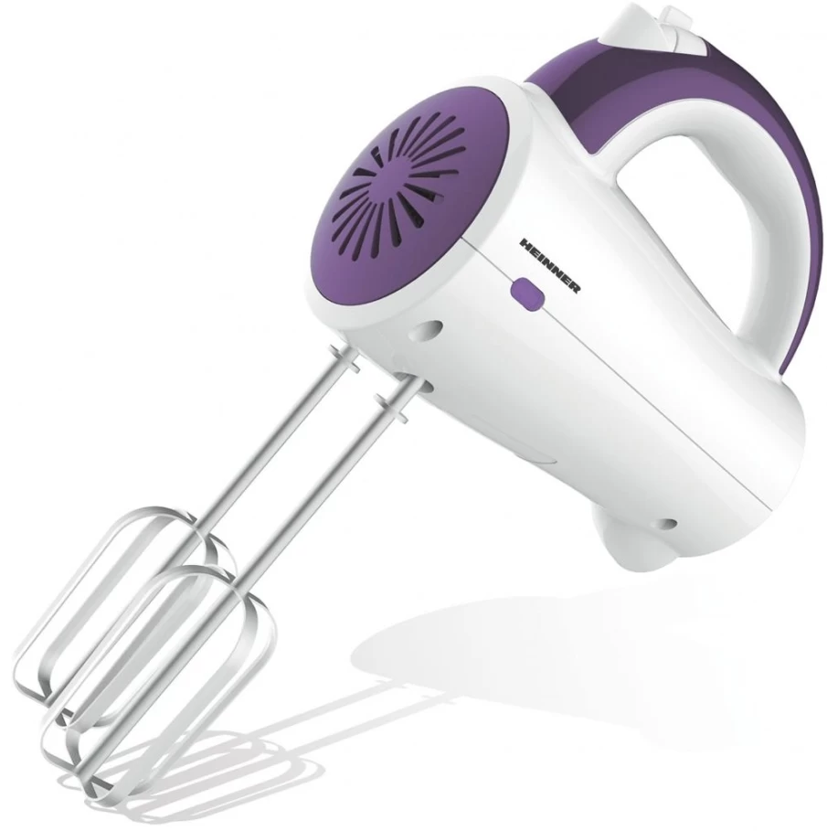 Mixer De mana Heinner HM250UV / 5 viteze / Alb photo 1 Mixer De mana Heinner HM250UV / 5 viteze / Alb photo 1