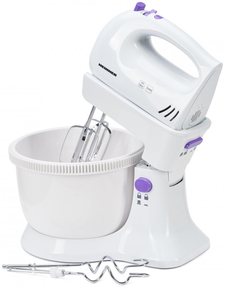 Mixer Stationar Heinner HMB350UV / 5 viteze / Alb photo 2
