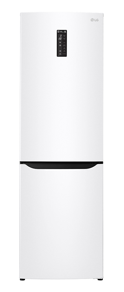 Frigider cu doua usi LG GAB429SQUZ / 302 l / 191 cm / A++ / Alb photo 1