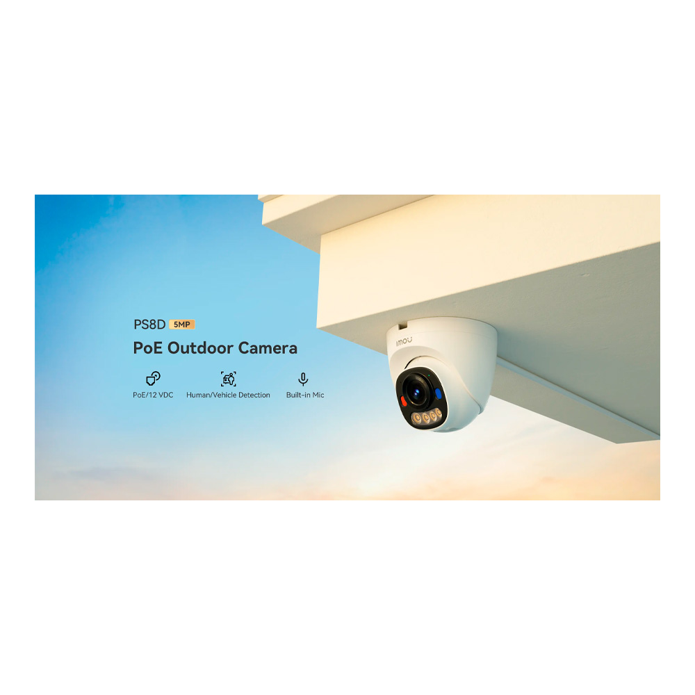 Камера наружного видеонаблюдения Imou Smart Full-Color PoE IPC-PS8D-5V0 photo 5