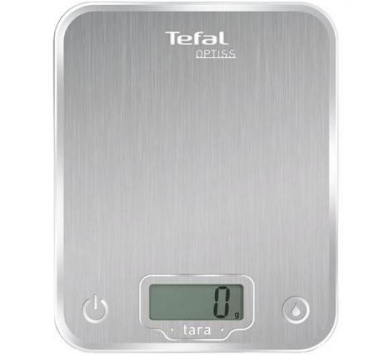 Кухонные весы Tefal BC5004V1, 5 кг, Серый photo 1 Кухонные весы Tefal BC5004V1, 5 кг, Серый photo 1