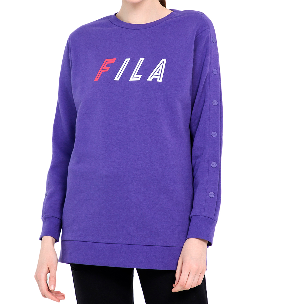 Hanorac Fila Women Jumper L Violet Femei photo 3