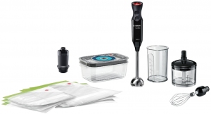Blender Bosch MS6CB61V5, 600 ml, 1000 W, 12 trepte viteza, Negru thumbnav 1