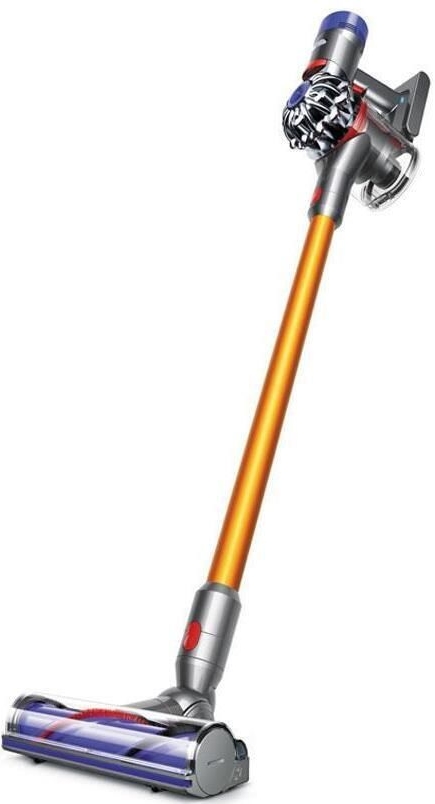 Вертикальный пылесос Dyson V8 / 425Вт / Оранжевый-синий photo 2