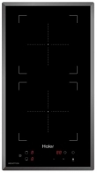 Встраиваемая индукционная панель Haier HHYY32NVB, 2 конфорок, Черный