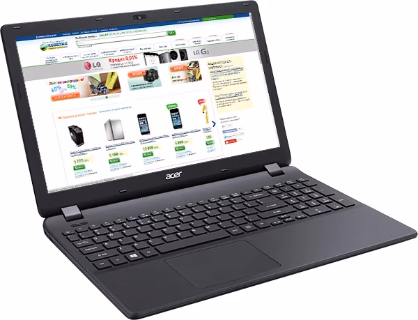 Laptop Acer ES1-512 (NX.MRWEU.037) Diamond Black , Celeron, 2 GB GB, DOS, Negru 
