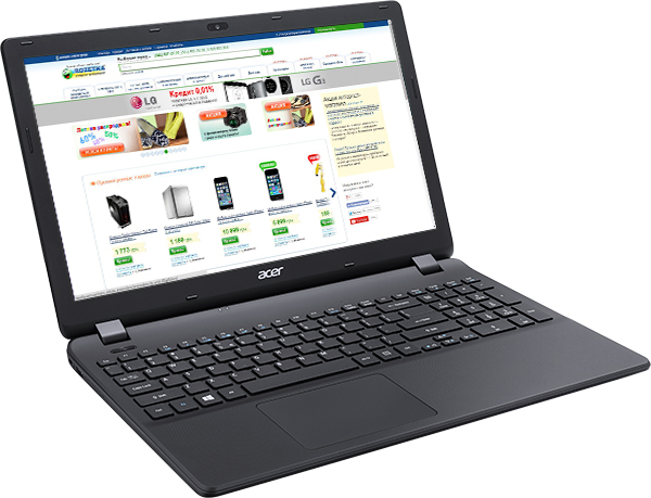 Ноутбук Acer Aspire ES1 ES1-512 (NX.MRWEU.037) Diamond Black 15.6” / 2 ГБ / / Celeron / HD Graphics / Черный photo 1 Ноутбук Acer Aspire ES1 ES1-512 (NX.MRWEU.037) Diamond Black 15.6” / 2 ГБ / / Celeron / HD Graphics / Черный photo 1