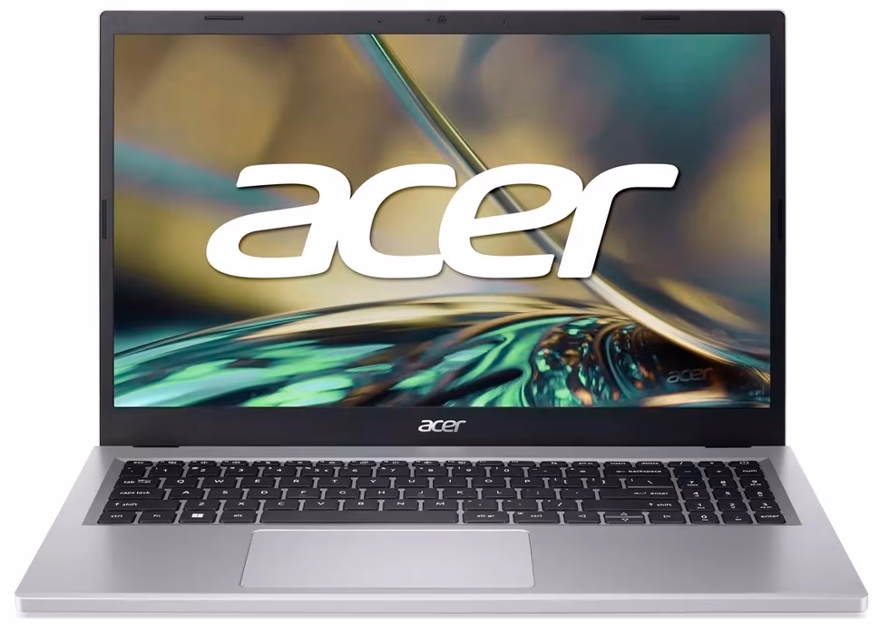 Ноутбук Acer A315510PC0VG, N-series, 8 ГБ ГБ, Серебристый 