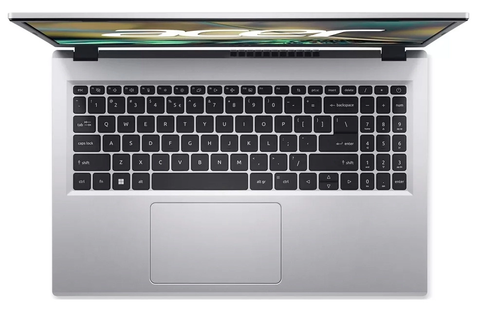 Laptop Acer A315510PC0VG, N-series, 8 GB, Argintiu