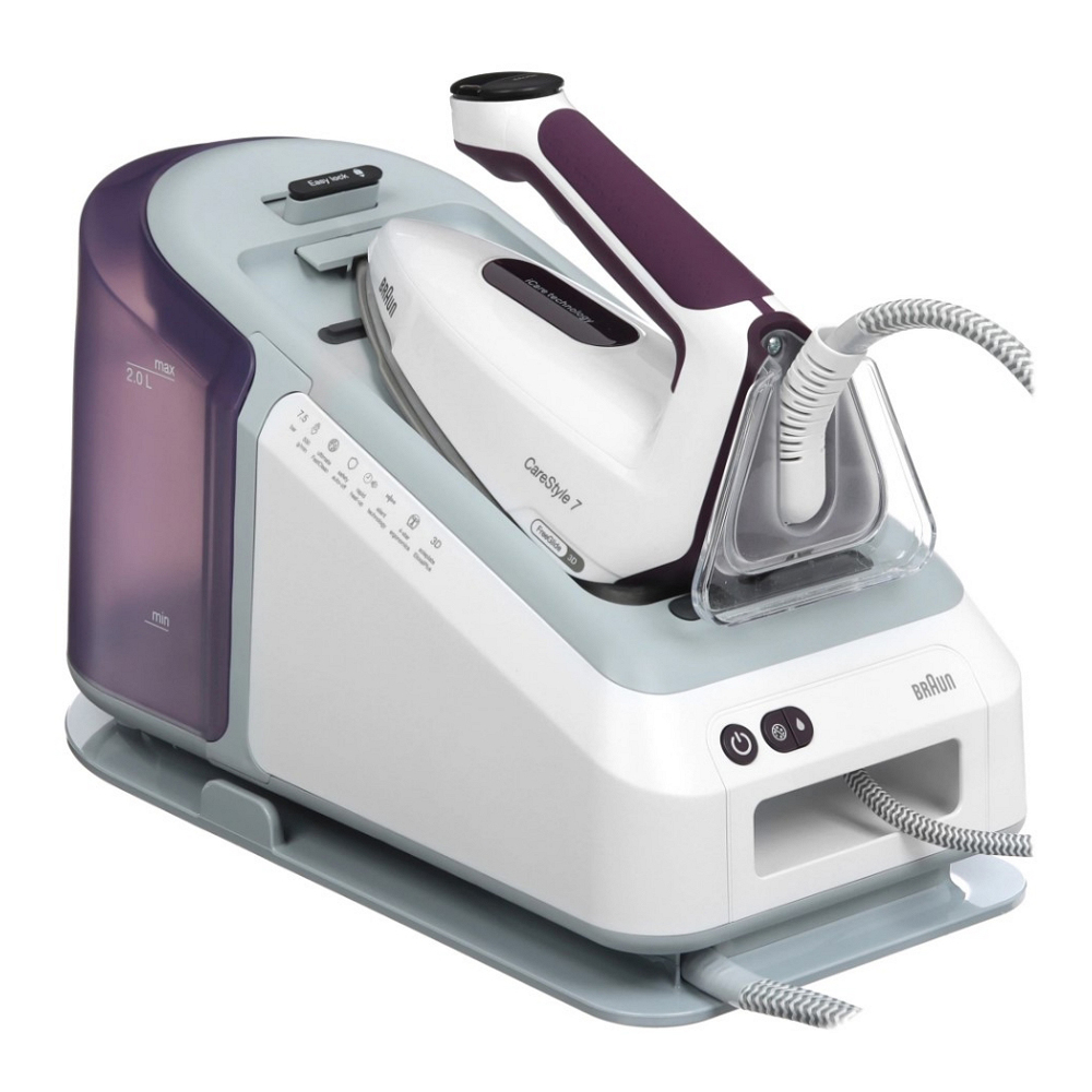 Утюг с парогенератором Braun IS7266VI, 2700 Вт, Алюминий photo 6