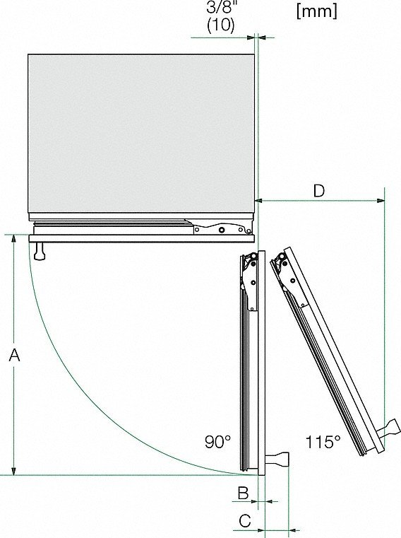 Frigider cu o usa Miele K 2901 Vi R MasterCool / 582 l / 212 cm / C / Alb photo 4