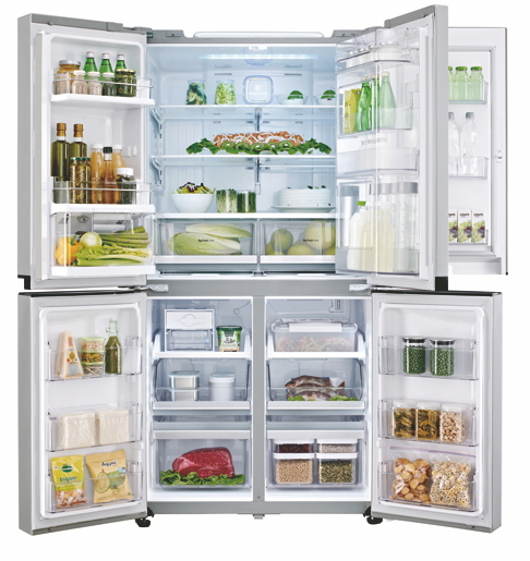 Frigider Side-by-Side LG GRM24FWCVM / 601 l / 180 cm / A+ / Gri photo 5