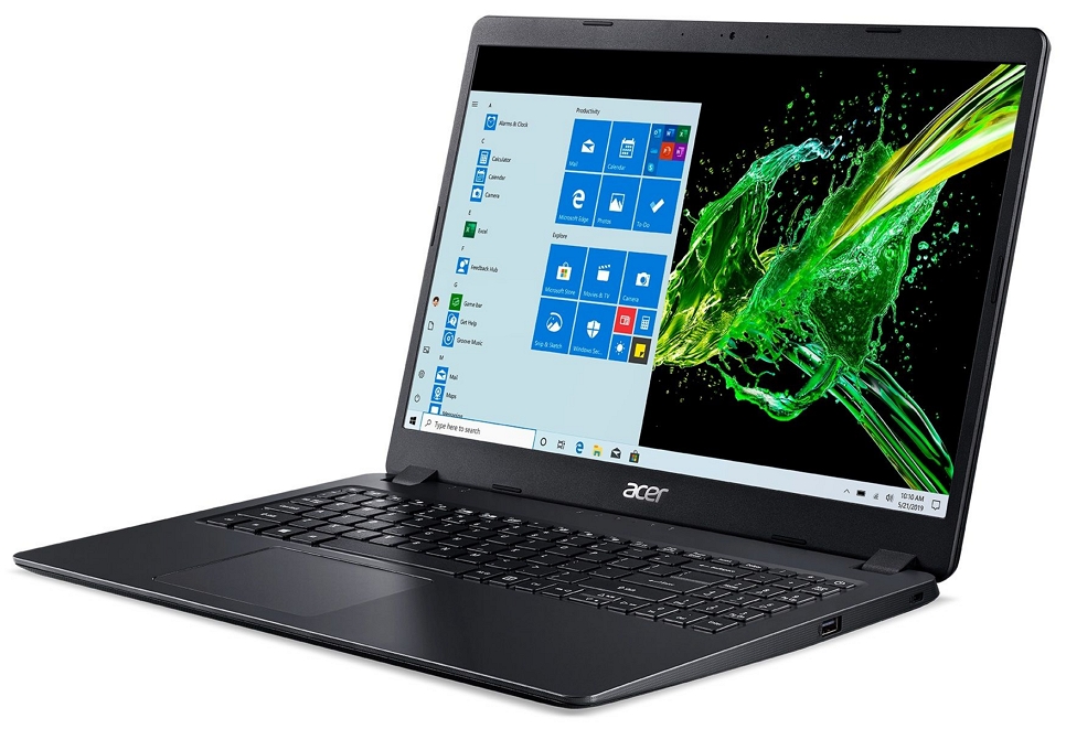 Laptop Acer Personal Aspire 3 A3155658VQ 15.6” / 8 GB / 256 GB / Core i5 / UHD Graphics / Negru photo 4