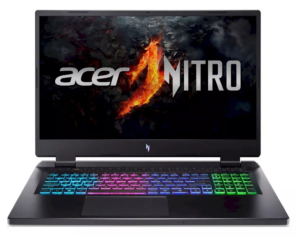 Ноутбук Acer Игровой Nitro AN17-42-R1VR 17.3” / 16 ГБ / 1024 ГБ / Ryzen 7 / GeForce RTX 4070 / Черный photo 1 Ноутбук Acer Игровой Nitro AN17-42-R1VR 17.3” / 16 ГБ / 1024 ГБ / Ryzen 7 / GeForce RTX 4070 / Черный photo 1