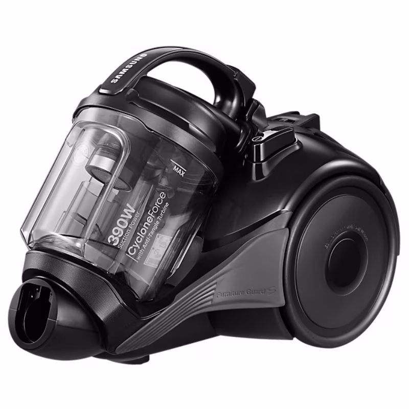Aspirator cu container Samsung VC15K4116VR, 1500 W, 86 dB, Negru 