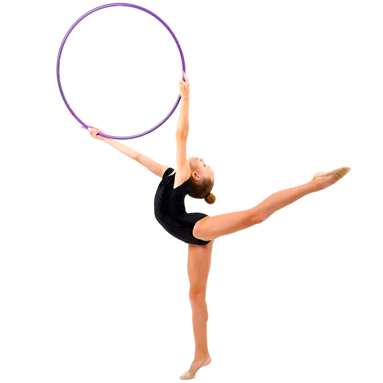 Cerc gimnastic 80 cm 3828576 Grace Dance, Violet photo 3