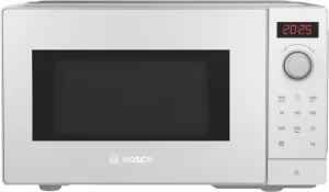 Cuptor cu microunde solo Bosch FFL023MW0, 20 l, 800 W, Alb