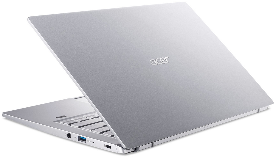 Laptop Acer Personal Swift 3 SF31451177W0 14” / 16 GB / 512 GB / Core i7 / Iris Xe Graphics / Argintiu photo 3