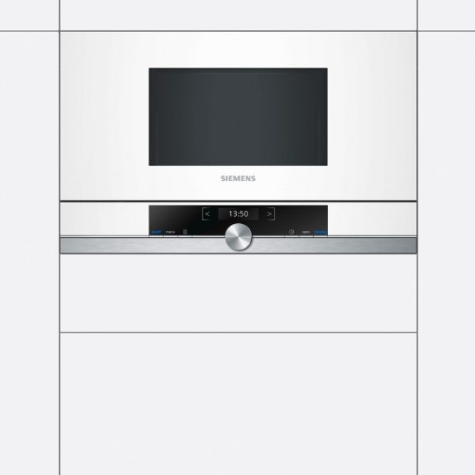 Cuptor cu microunde Siemens BF634RGW1 900 W / 21 l / Alb photo 3